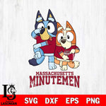 Massachusetts Minutemen Bluey Chilli Dance Mode Svg Eps Dxf Png File, Digital Download, Instant Download