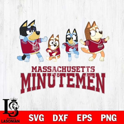 Massachusetts Minutemen Bluey Dance Mode Squats Svg Eps Dxf Png File, Digital Download, Instant Download