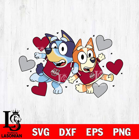 Massachusetts Minutemen Bluey heart Svg Eps Dxf Png File, Digital Download, Instant Download