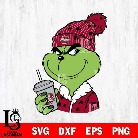 Massachusetts Minutemen Boujee Grinch 3 Svg Eps Dxf Png File, Digital Download, Instant Download