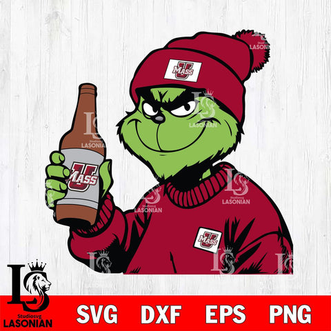 Massachusetts Minutemen Boujee Grinch 5 Svg Eps Dxf Png File, Digital Download, Instant Download