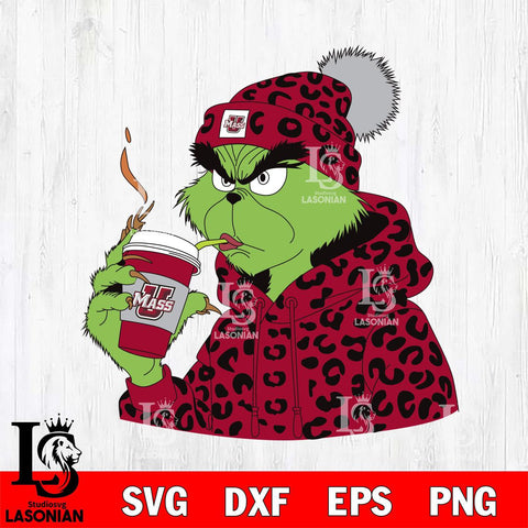 Massachusetts Minutemen Boujee Grinch 8 Svg Eps Dxf Png File, Digital Download, Instant Download