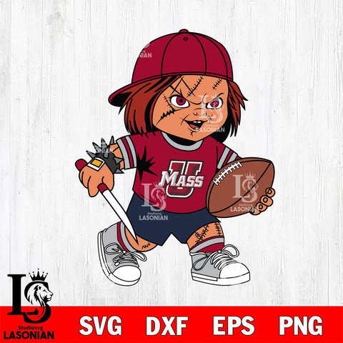 Massachusetts Minutemen Chucky Horror 10 Svg Eps Dxf Png File, NCAA svg, Digital Download, Instant Download