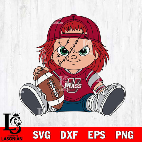 Massachusetts Minutemen Chucky Horror 11 Svg Eps Dxf Png File, NCAA svg, Digital Download, Instant Download