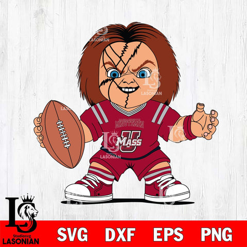 Massachusetts Minutemen Chucky Horror 2 Svg Eps Dxf Png File, NCAA svg, Digital Download, Instant Download