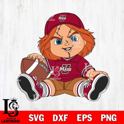 Massachusetts Minutemen Chucky Horror 8 Svg Eps Dxf Png File, NCAA svg, Digital Download, Instant Download
