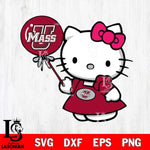 Massachusetts Minutemen Cute Hello Kitty 2 Svg Eps Dxf Png File, Digital Download, Instant Download