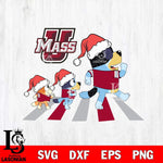 Massachusetts Minutemen Family Bluey Walking Christmas Svg Eps Dxf Png File, Digital Download, Instant Download