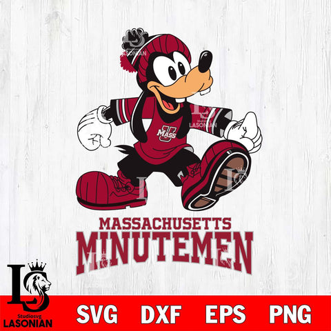Massachusetts Minutemen Goofy Cool Sport SVG DXF EPS PNG FILE,NCAA svg ,Football Digital Download,Instant Download, Silhouette