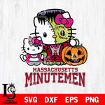 Massachusetts Minutemen Hello Kitty Horror 10 Svg Eps Dxf Png File, Digital Download