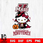 Massachusetts Minutemen Hello Kitty Horror 9 Svg Eps Dxf Png File, Digital Download