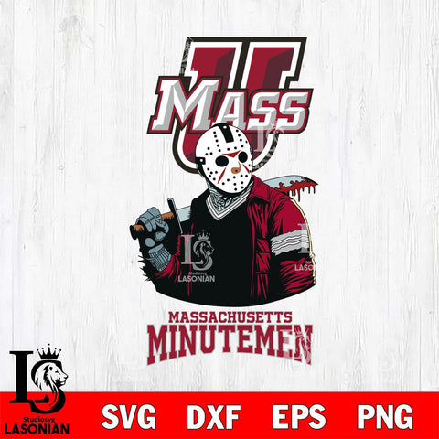 Massachusetts Minutemen Jason Voorhees 10 Svg Eps Dxf Png File, Digital Download