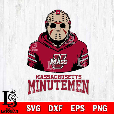 Massachusetts Minutemen Jason Voorhees 4 Svg Eps Dxf Png File, Digital Download