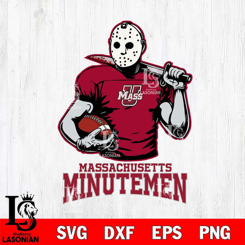 Massachusetts Minutemen Jason Voorhees 9 Svg Eps Dxf Png File, Digital Download