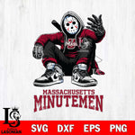 Massachusetts Minutemen Jason Voorhees Halloween SVG Svg Eps Dxf Png File, Digital Download, Instant Download