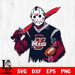 Massachusetts Minutemen Jason Voorhees Horror 11 Svg Eps Dxf Png File, NCAA svg, Digital Download, Instant Download