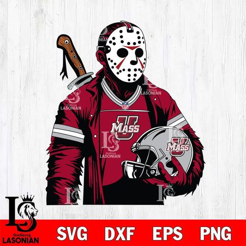 Massachusetts Minutemen Jason Voorhees Horror 2 Svg Eps Dxf Png File, NCAA svg, Digital Download, Instant Download