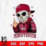 Massachusetts Minutemen Jason Voorhees Horror 9 Svg Eps Dxf Png File, NCAA svg, Digital Download, Instant Download