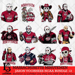 Massachusetts Minutemen Jason Voorhees Horror Bundle 12 SVG Eps Dxf Png File, bundle NCAA svg, Digital Download, Instant Download