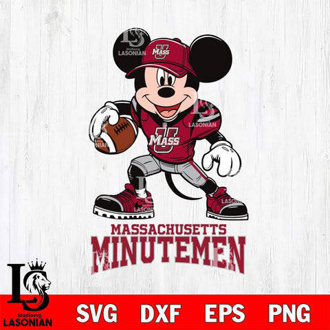 Massachusetts Minutemen Mikey Mouse Disney, Svg Eps Dxf Png File, Digital Download