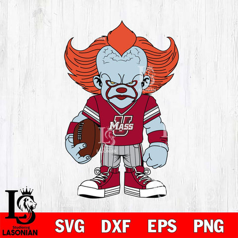 Massachusetts Minutemen Pennywise Horror Sport 11 Svg Eps Dxf Png File, Digital Download