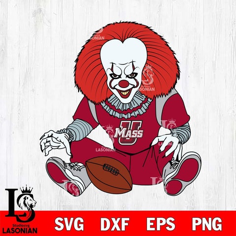 Massachusetts Minutemen Pennywise Horror Sport 6 Svg Eps Dxf Png File, Digital Download