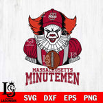 Massachusetts Minutemen Pennywise Horror Sport 9 Svg Eps Dxf Png File, Digital Download