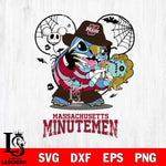 Massachusetts Minutemen Stitch Freddy Krueger Halloween Svg Eps Dxf Png File, Digital Download, Instant Download