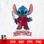 Massachusetts Minutemen Stitch Horror 2 Svg Eps Dxf Png File, NCAA svg, Digital Download, Instant Download