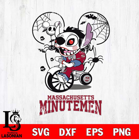 Massachusetts Minutemen Stitch Jigsaws Halloween Svg Eps Dxf Png File, Digital Download, Instant Download