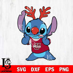 Massachusetts Minutemen Stitch Reindeer Svg Eps Dxf Png File, Digital Download, Instant Download