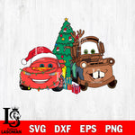 Mc macqueen christmas SVG DXF EPS PNG FILE, Disney svg ,Christmas Digital Download,Instant Download, Silhouette