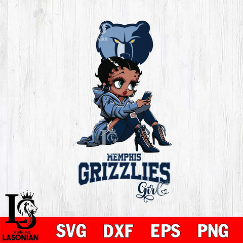 Memphis Grizzlies Beauty Black Fan Girl Football