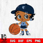 Memphis Grizzlies Betty Boop NBA 12 Svg Eps Dxf Png File, NBA svg, Digital Download, Instant Download