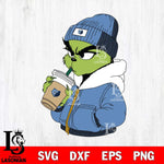 Memphis Grizzlies Boujee Grinch 6 Svg Eps Dxf Png File, Digital Download, Instant Download