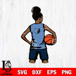 Memphis Grizzlies Girls sport 10 Svg Eps Dxf Png File, Digital Download, Instant Download