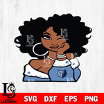 Memphis Grizzlies Girls sport 5 Svg Eps Dxf Png File, Digital Download, Instant Download