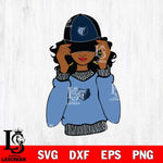 Memphis Grizzlies Girls sport 7 Svg Eps Dxf Png File, Digital Download, Instant Download
