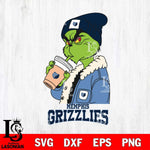 Memphis Grizzlies Grinch Bougie Football Svg Eps Dxf Png File, Digital Download, Instant Download