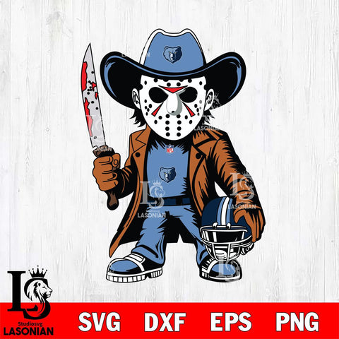 Memphis Grizzlies Jason Voorhees Horror Svg Eps Dxf Png File, NBA svg, Digital Download, Instant Download