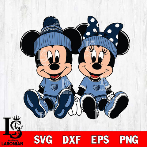 Memphis Grizzlies Mickey Minne 3 Nba Svg Eps Dxf Png File, NBA svg, Digital Download, Instant Download