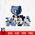 Memphis Grizzlies Mickey Minne 5 Nba Svg Eps Dxf Png File, NBA svg, Digital Download, Instant Download