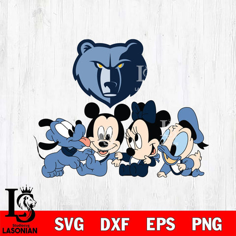 Memphis Grizzlies Mickey Minne 5 Nba Svg Eps Dxf Png File, NBA svg, Digital Download, Instant Download