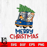 Memphis Tigers Bluey Merry Christmas Svg Eps Dxf Png File, Digital Download