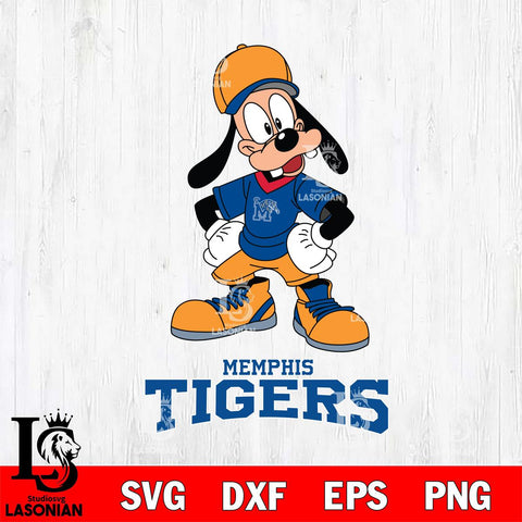 Memphis Tigers Goofy Sport SVG DXF EPS PNG FILE,NCAA svg ,Football Digital Download,Instant Download, Silhouette