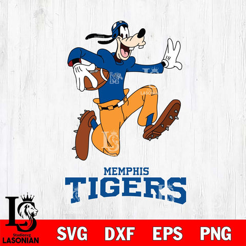 Memphis Tigers Goofy rugby Sport SVG DXF EPS PNG FILE,NCAA svg ,Football Digital Download,Instant Download, Silhouette