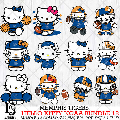 Memphis Tigers NCAA Bundle 12 Svg Eps Dxf Png File, NCAA svg, Digital Download, Instant Download