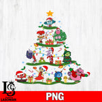 Merry Christmas Inside Out Xmas Tree  Files,Christmas file,Digital Download ,Instant Download