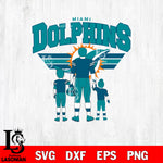 Best dad ever Miami Dolphins SVG DXF EPS PNG FILE, File Cut, Digital Download,Instant Download, Silhouette, Cricut