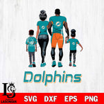 Miami Dolphins Family Love Rugby SVG DXF EPS PNG FILE,NFL SVG, Father day Digital Download,Instant Download, Silhouette